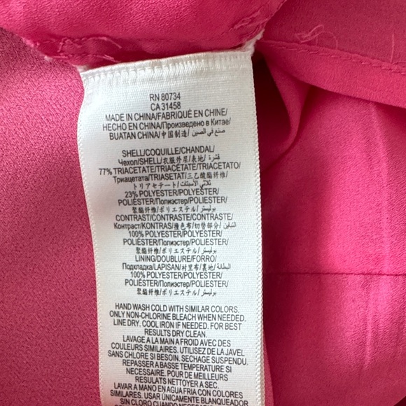 Pink Ruffle Sleeve Dress - Picture 8 of 8